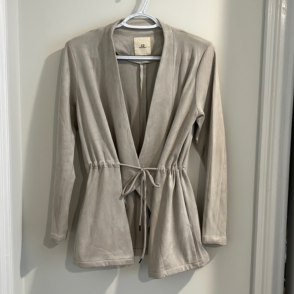 Front tie Light blazer/jacket